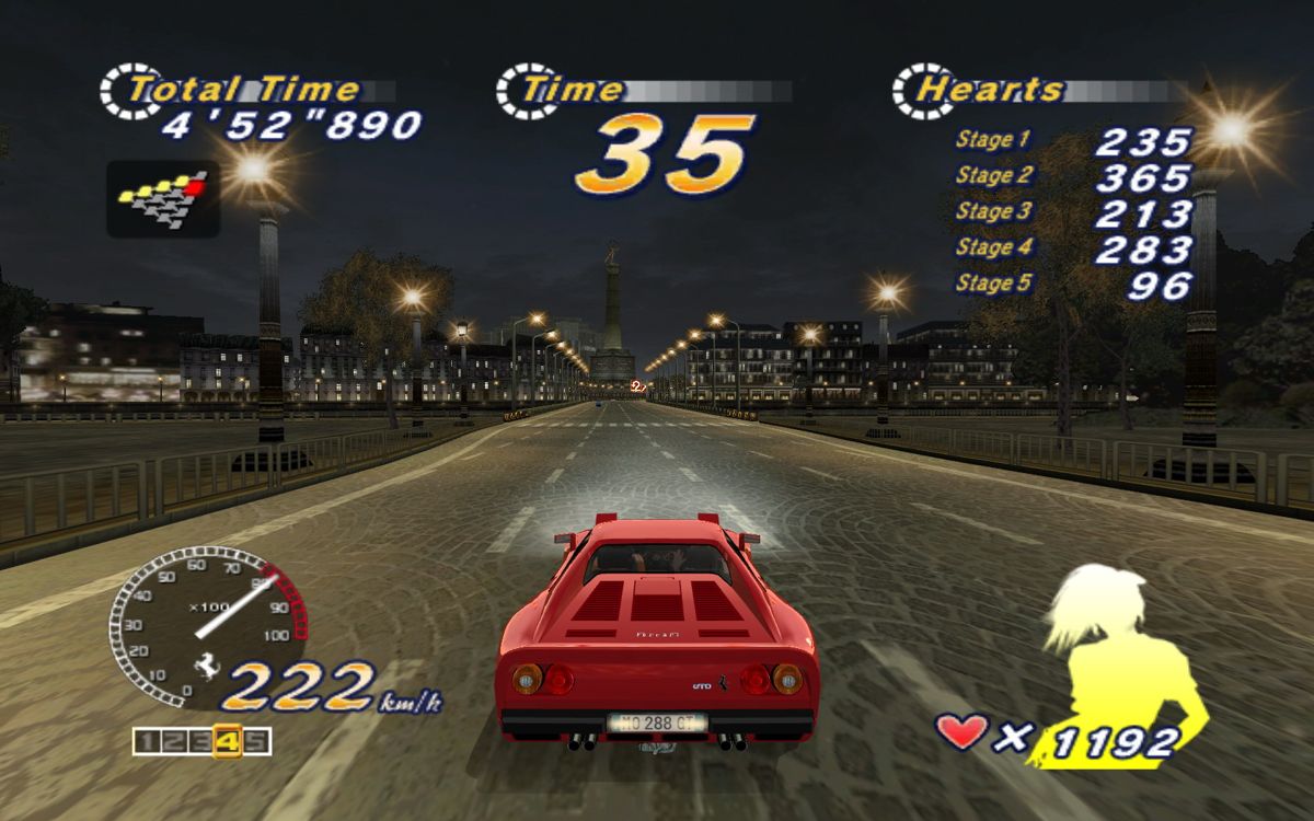 OutRun 2006 Coast 2 Coast screenshot 5 for Xbox